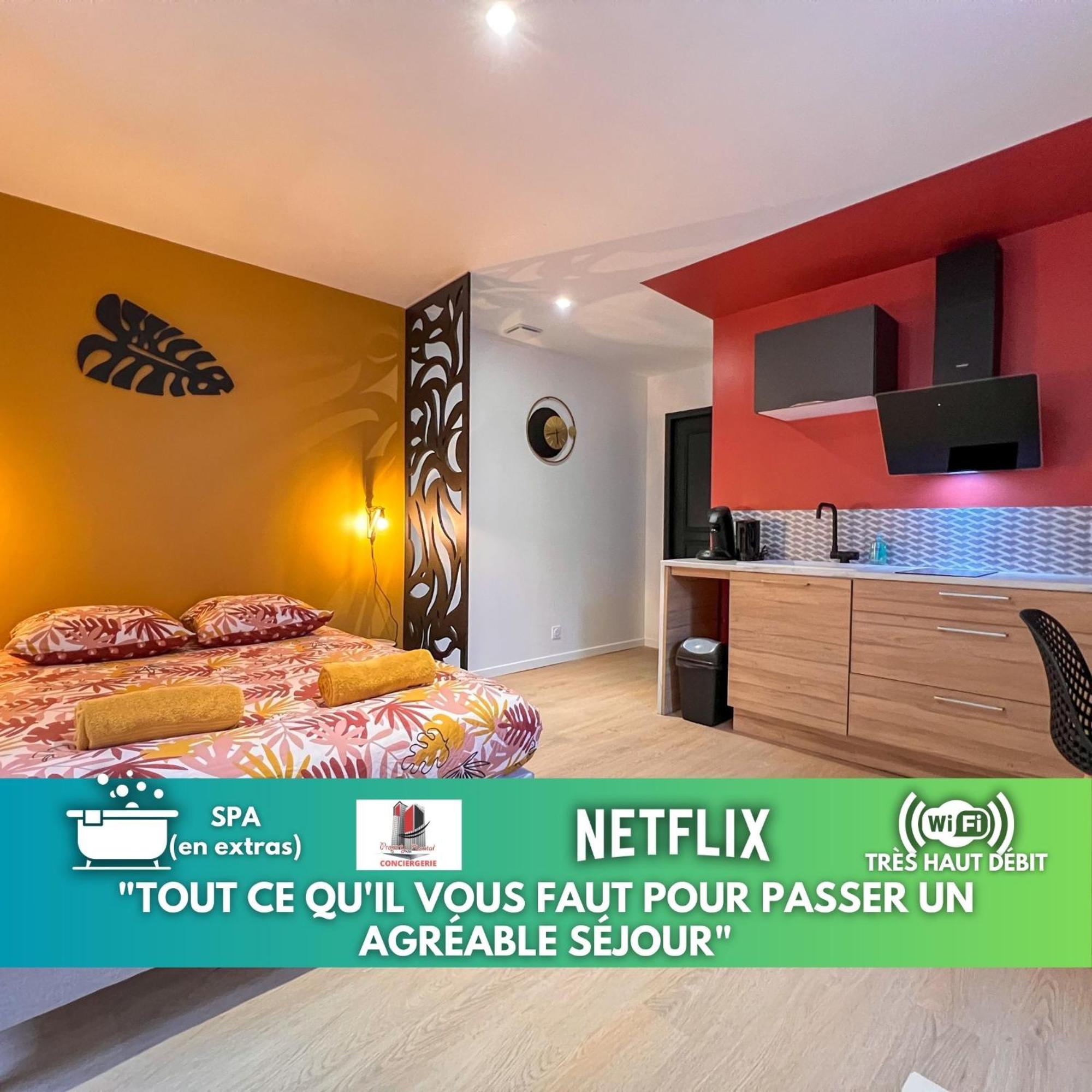 La Feuilleraie N1-Standingappart-Wifi-Proche Ville Fontenay-le-Comte Luaran gambar